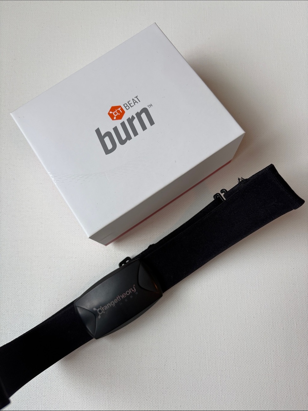 Orangetheory Black Beat Burn Heart Rate Chest and Arm Strap